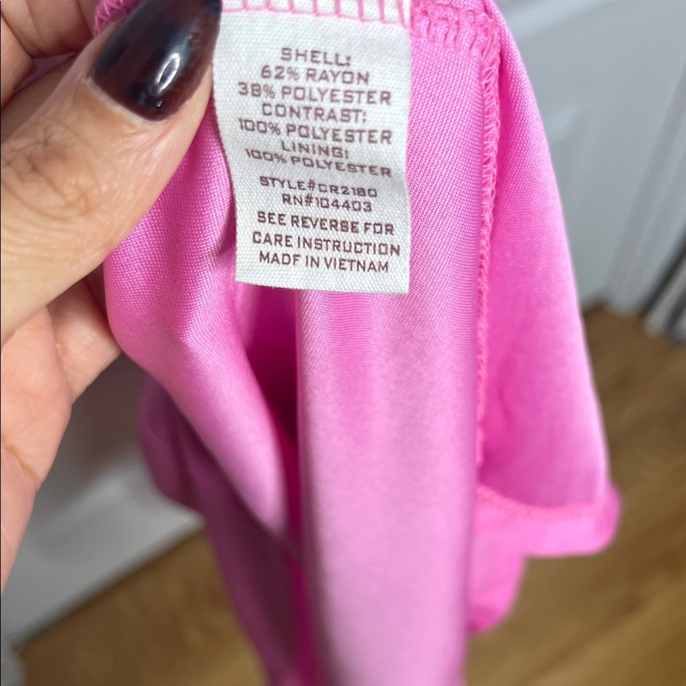 Pink Ruffle Sleeve Maxi Dress - Picture 4 of 5